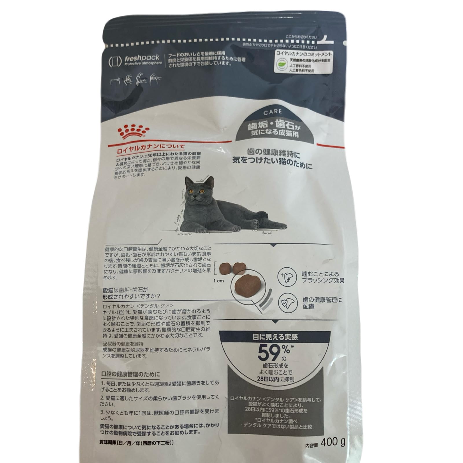 Amazon | ロイヤルカナン デンタル ケア 歯垢・歯石が気になる 成猫用